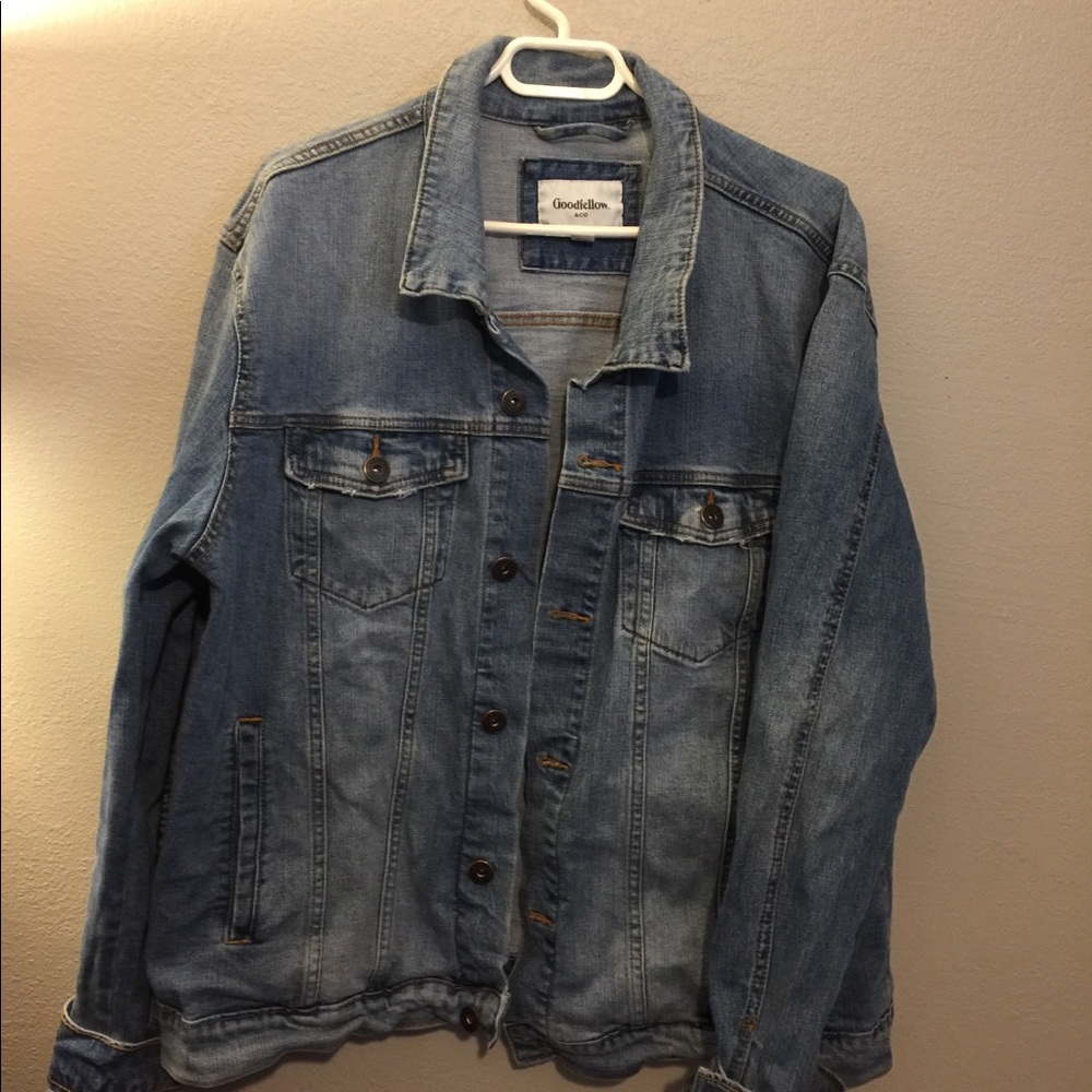 Goodfellow & Co blue jean denim jacket XL